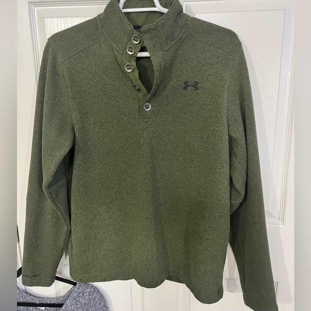 Under Armour Men's Armour Fleece Quarter Zip Size Large NWOT